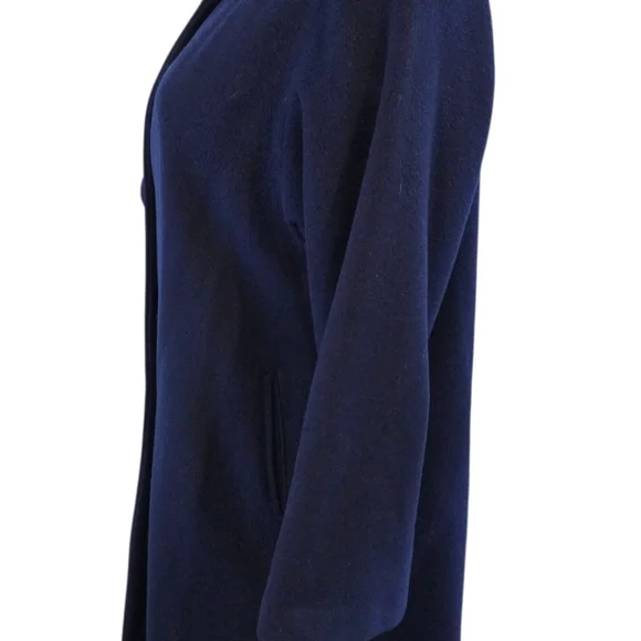 Vintage Cashmere Coat With Mink Collar Size M Union Made - Picture 11 of 15